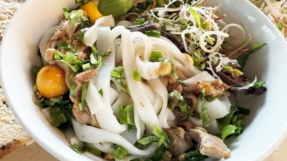 Quang noodles are a national intangible cultural heritage.