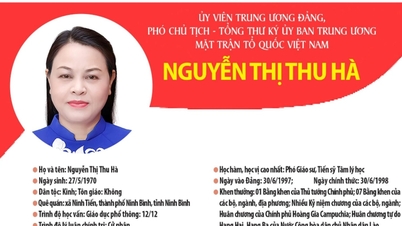 [Infographic] Phó Chủ tịch - Tổng Thư ký UBTƯ MTTQ Việt Nam Nguyễn Thị Thu Hà