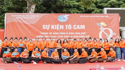 ทวนโจว (ซอนลา) จัดงาน Orange To “จับมือกันเพื่อความเท่าเทียมทางเพศ”