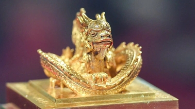 The Department of Culture will join with the Bac Ninh tycoon to organize a ceremony to recognize the golden seal as a treasure.