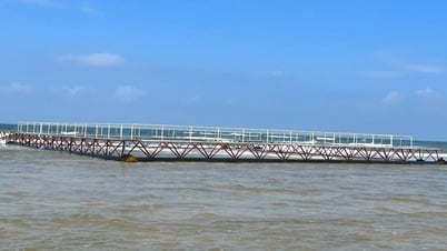 បន្ទាប់ពី "កប៉ាល់ខ្មោច" ក្បូនដែកដ៏ធំមួយទៀតបានបោកបក់មកច្រាំងនៅ Quang Tri