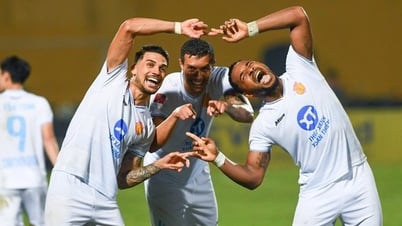 Extremely 'strange' weapon helps Nam Dinh Club excel in V-League