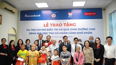 Sacombank និង Dai-ichi Life Vietnam បន្តដំណើរស្វែងរកសប្បុរសធម៌របស់ពួកគេនៅឆ្នាំ 2024