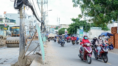 មិនអាចផ្លាស់ប្តូរទីតាំងប្រព័ន្ធអគ្គិសនីនៅផ្លូវ Duong Quang Ham ក្នុងឆ្នាំ 2024 បានទេ។