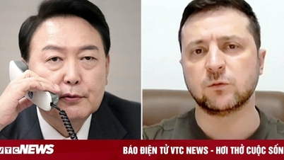 Tổng thống Hàn Quốc điện đàm với Tổng thống Ukraine