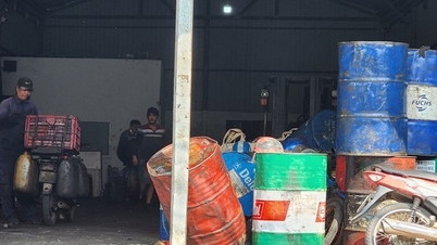 Theo chân rết thu gom nhớt thải