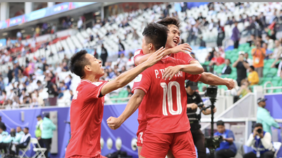 Khoảnh khắc Phạm Tuấn Hải nâng tỉ số lên 2-1 trận Việt Nam - Nhật Bản tại Asian Cup 2023