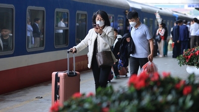 Passengers increase sharply after Tet, railways add many new trains