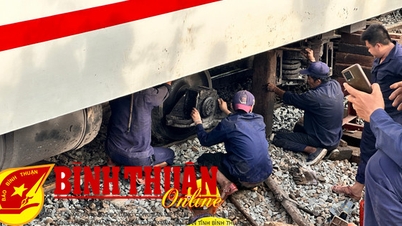 Khắc phục xong sự cố tàu lửa SE2 trật bánh, đường sắt thông tuyến trở lại