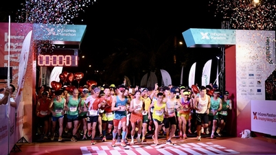 Pham Tien San won the VnExpress Marathon Ha Long 2023
