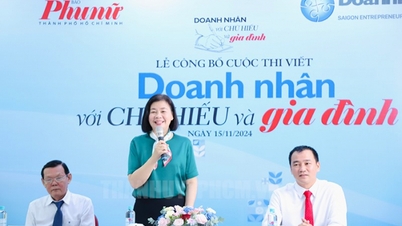 Công bố cuộc thi viết với chủ đề 'Doanh nhân với chữ hiếu và gia đình'