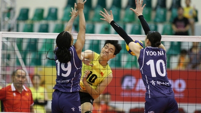 ビック・トゥエン選手の活躍でベトナム女子バレーボールチームが韓国チームに大勝利