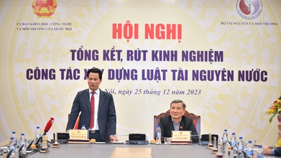 Phối hợp xây dựng chính sách đưa Luật Tài nguyên nước đi vào cuộc sống