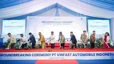 VinFast động thổ nhà máy lắp ráp xe điện vốn 200 triệu USD tại Indonesia