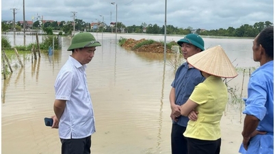 Lãnh đạo tỉnh Bắc Ninh kiểm tra tình hình phòng chống lụt bão tại Hiệp Hoà