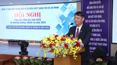 Công ty XSKT TPHCM tổ chức Hội nghị tổng kết công tác năm 2023 và phương hướng nhiệm vụ năm 2024