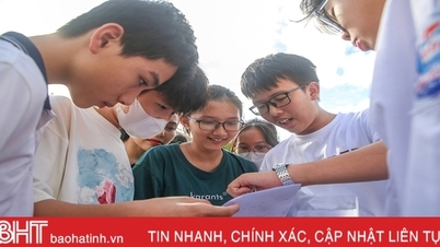 Ha Tinh announces 10th grade entrance exam scores for 2023 school year