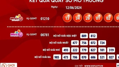 សំបុត្រឆ្នោត Vietlott តម្លៃ 41.4 ពាន់លានដុង លក់ចេញពីហាងកាហ្វេ