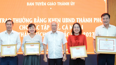 Cơ quan Ban Tuyên giáo Thành ủy sắp xếp lại tổ chức bộ máy