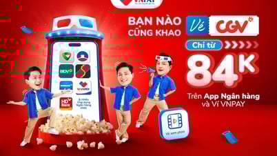 HOT: CGV ticket promotion from only 84K on Banking App and VNPAY Wallet