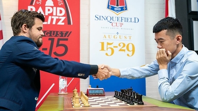 Dinh Lap Nhan អាចលេង Carlsen