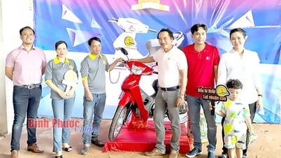Phân bón 2 Phong trao thưởng cho khách hàng may mắn