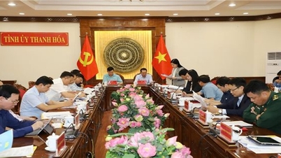 Đoàn công tác của Trung ương làm việc với lãnh đạo tỉnh Thanh Hóa về tình hình thực hiện công tác dân tộc trong tình hình mới