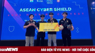 Nhóm sinh viên Việt Nam giành giải nhất cuộc thi an ninh mạng ASEAN