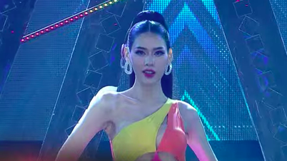Clip Top 11 trình diễn bikini nóng bỏng tại chung kết Hoa hậu Chuyển giới Quốc tế 2023, Dịu Thảo nổi bật nhất?