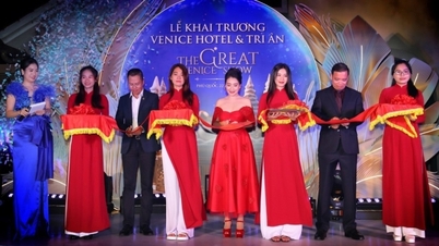 ការបើកសណ្ឋាគា Venice Phu Quoc និងការបើកផ្សាររាត្រីឆ្នេរ Vui-Fest Bazaar