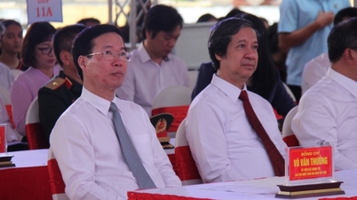 Chủ tịch nước Võ Văn Thưởng dự lễ khai giảng tại Gia Lai