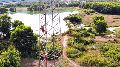 EVN ลงทุนกว่า 1,100 พันล้านดองสร้างสายส่งไฟฟ้า 500 กิโลโวลต์จากลาว