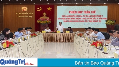 Triển khai xây dựng các hạng mục cơ bản để đưa Cảng hàng không Quảng Trị vào khai thác trong năm 2026