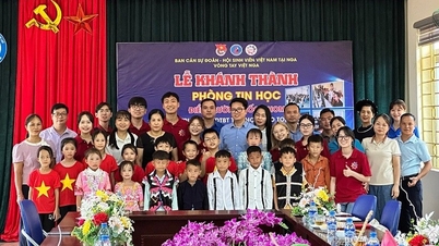 និស្សិតវៀតណាមនៅរុស្ស៊ីគាំទ្រការអប់រំដល់កុមារនៅតំបន់ភ្នំ