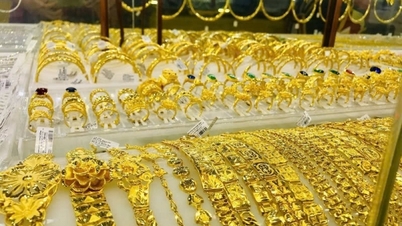 Vàng trong nước và thế giới đứng yên