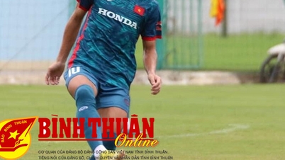 Player Nguyen Minh Quang was called up to the Vietnam U23 team.