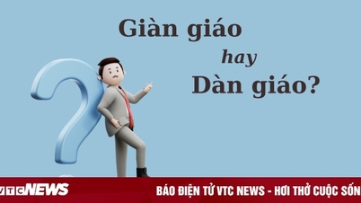 'Giàn giáo' hay 'dàn giáo', từ nào mới đúng chính tả?
