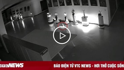 Robot nhỏ rủ rê 12 robot lớn 'bỏ việc' gây xôn xao Trung Quốc