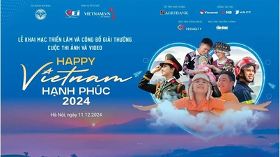 យប់នេះ នៅទីក្រុងហាណូយ ពិធីប្រគល់រង្វាន់សម្រាប់ការប្រលងរូបថត និងវីដេអូ "រីករាយវៀតណាម - Happy Vietnam 2024" នឹងប្រព្រឹត្តទៅ។