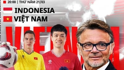 Open FPT Play and VTV5, watch the big match between Vietnam and Indonesia, Cong Phuong will not be able to play the second leg
