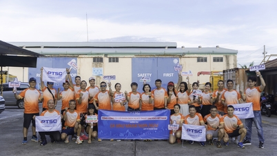 PTSC RUNNERS ផ្តល់ឱ្យពួកគេទាំងអស់នៅ Ca Mau MARATHON 2024 - PETROVIETNAM Cup