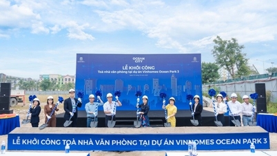 Vinhomes khởi công xây dựng toà nhà văn phòng tại tâm điểm Vinhomes Ocean Park 2 và 3