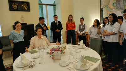 Học sinh Việt học nấu ăn theo thực đơn kiểu Pháp