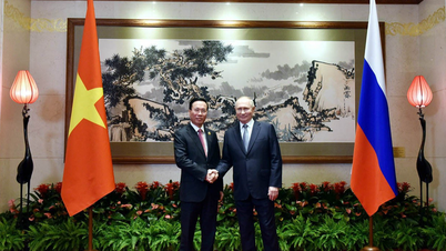Chủ tịch nước Võ Văn Thưởng gặp Tổng thống Liên bang Nga Vladimir Putin