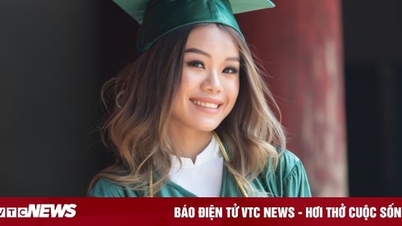 Street cleaner eating bread 'helps' female student from Hanoi get into top US university
