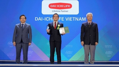 Dai-ichi Life Vietnam honored for the 15th consecutive time at the Golden Dragon Award 2024