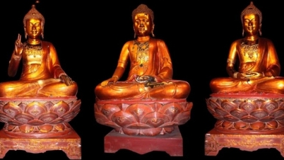 ព្រះពុទ្ធបដិមាទាំងបីរបស់វត្ត Con Son ត្រូវបានទទួលស្គាល់ជាសម្បត្តិជាតិ។