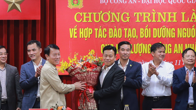 សាកលវិទ្យាល័យជាតិហាណូយ សហការក្នុងការបណ្តុះបណ្តាល និងលើកកម្ពស់ធនធានមនុស្សផ្នែកវេជ្ជសាស្រ្ដសម្រាប់កងកម្លាំងនគរបាល
