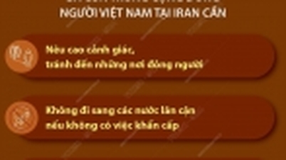 Công dân Việt Nam không nên đến Iran, Iraq và Syria nếu không có việc khẩn cấp
