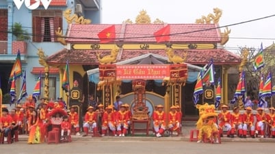 Độc đáo lễ hội cầu ngư của làng biển Quảng Bình